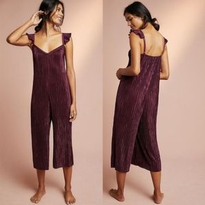 Anthropologie Floreat Willow Sleep Jumpsuit